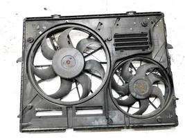 Volkswagen Touareg I Convogliatore ventilatore raffreddamento del radiatore 7l0121203f