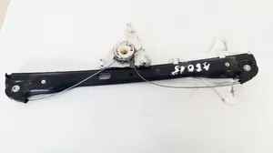 Volkswagen PASSAT B6 Front door window regulator with motor 