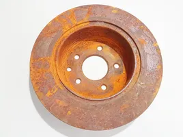 Nissan Juke I F15 Rear brake disc neventiliuojamas