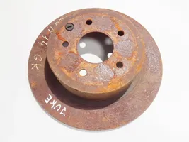 Nissan Juke I F15 Rear brake disc neventiliuojamas