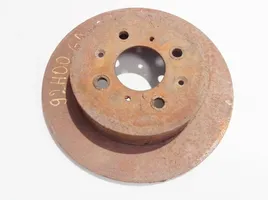 Honda Civic Rear brake disc neventiliuojamas