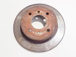 Nissan Almera N16 Aizmugurējais bremžu disks neventiliuojamas