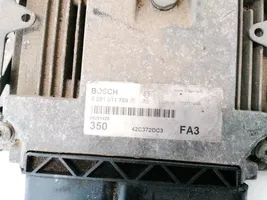 Fiat Idea Sterownik / Moduł ECU 0281011789