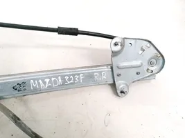 Mazda 323 F Mécanisme de lève-vitre avec moteur 