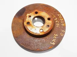 Fiat Doblo Front brake disc ventiliuojamas