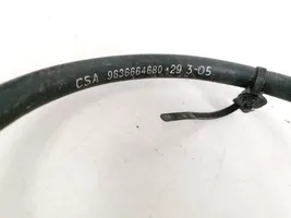 Citroen C4 I Handbrake/parking brake wiring cable 9636664680