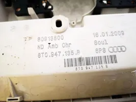 Audi A5 8T 8F Światło fotela przedniego 8t0947135b