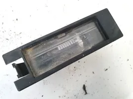 Opel Corsa D Lampa oświetlenia tylnej tablicy rejestracyjnej 13139990