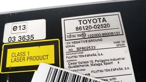 Toyota Auris 150 Unité principale radio / CD / DVD / GPS 8612002520