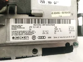 Audi A6 S6 C6 4F Monitor / wyświetlacz / ekran 4F0919603B