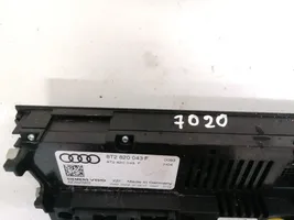 Audi A5 8T 8F Unité de contrôle climatique 8T2820043F