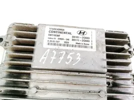 Hyundai Sonata Sterownik / Moduł ECU 391012G663