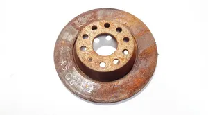 Volkswagen Tiguan Rear brake disc neventiliuojamas