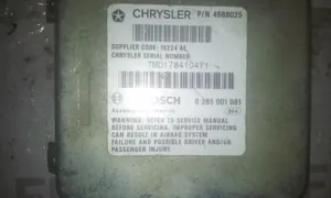 Chrysler Voyager Centralina/modulo airbag 0285001081