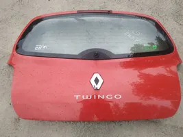 Renault Twingo II Puerta del maletero/compartimento de carga raudonas