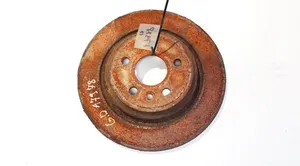 Volvo V70 Rear brake disc neventiliuojamas