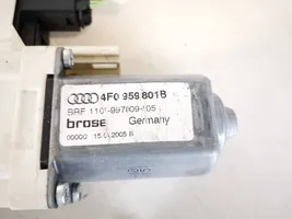 Audi A6 S6 C6 4F Priekinis varikliukas langų pakėlėjo 4f0959801b