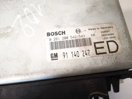 Opel Frontera A Sterownik / Moduł ECU 91140247