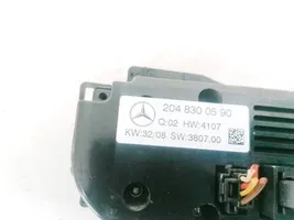 Mercedes-Benz C AMG W204 Unité de contrôle climatique 2048300590