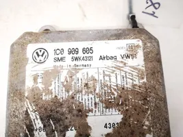Volkswagen Sharan Gaisa spilvenu vadības bloks 1c0909605