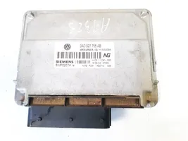 Volkswagen Touareg I Sterownik / Moduł ECU 0ad927755ab