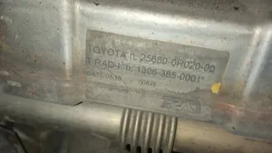 Toyota Avensis T250 EGR-venttiili/lauhdutin 256800R02000