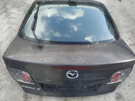Mazda 6 Задняя крышка (багажника) pilkas