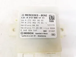 Mercedes-Benz E W212 Centralina/modulo sensori di parcheggio PDC A2129001711
