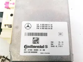 Mercedes-Benz E W212 Muut ohjainlaitteet/moduulit A0009000102