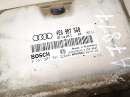 Audi A8 S8 D3 4E Variklio valdymo blokas 4e0907560