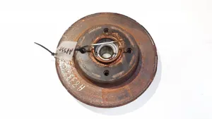 Citroen C4 I Rear brake disc neventiliuojamas