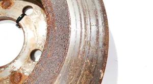 Opel Zafira B Rear brake disc neventiliuojamas