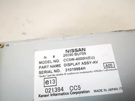 Nissan Almera Tino Monitori/näyttö/pieni näyttö 28090bu705