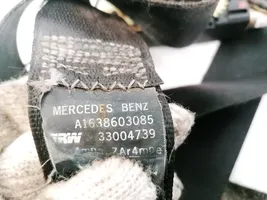 Mercedes-Benz ML W163 Cintura di sicurezza anteriore A1638603085