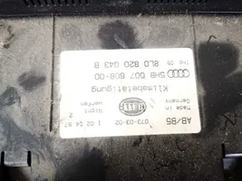 Audi A4 S4 B5 8D Climate control unit 8l0820043b