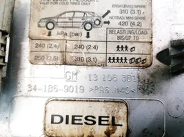 Opel Signum Degvielas tvertnes vāciņš 13106381