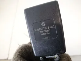 Volkswagen PASSAT B6 Boucle de ceinture de sécurité arrière centrale 3c0857739b