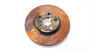 Toyota Verso-S Front brake disc ventiliuojamas