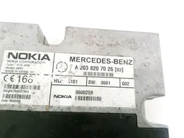 Mercedes-Benz C W203 Muut ohjainlaitteet/moduulit A2038207026