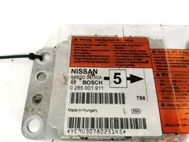 Nissan Note (E11) Module de contrôle airbag 98209U30A