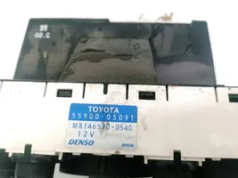 Toyota Avensis T220 Ilmastoinnin ohjainlaite 5590005091