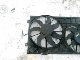 Skoda Octavia Mk2 (1Z) Radiator cooling fan shroud 1K0121207T