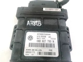 Volkswagen Touareg I Module de contrôle de boîte de vitesses ECU 09D927750N