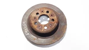 Volvo S60 Rear brake disc neventiliuojamas