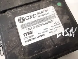 Audi A6 S6 C6 4F Moduł / Sterownik hamulca 4f0907801