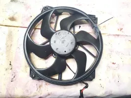 Citroen C4 I Radiator cooling fan shroud 