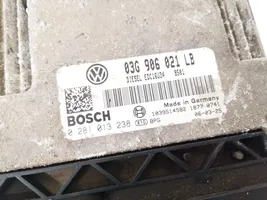 Skoda Octavia Mk2 (1Z) Sterownik / Moduł ECU 03g906021lb