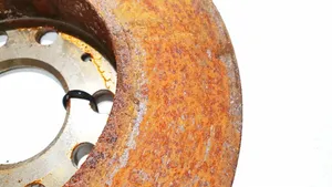 Volkswagen Caddy Rear brake disc neventiliuojamas