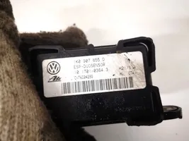 Volkswagen Golf V Vakaajan pitkittäiskiihtyvyystunnistin (ESP) 1k0907655d