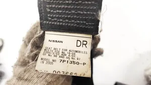 Nissan Pathfinder R51 Front seatbelt 7P1350P